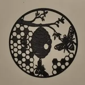 Beehive wall art
