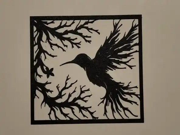 Bird tree wall art