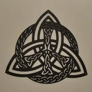 Celtic knot rune wall art
