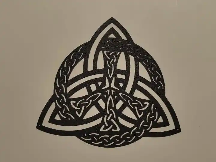 Celtic knot rune wall art