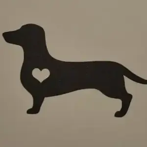 Dachshund silhouette