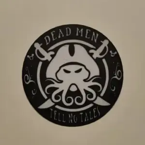 Dead men (pirates) coaster