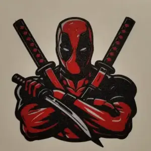 Deadpool color plate