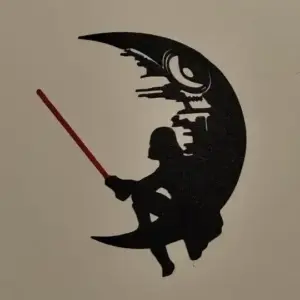 Death star wall art