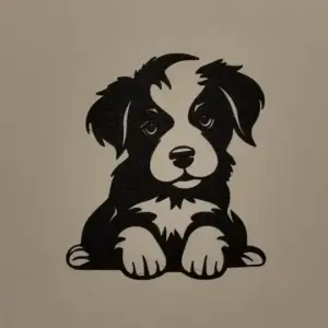 Dog wall art