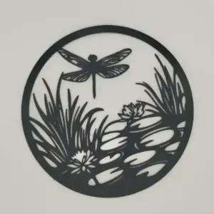 Dragonfly silhouette