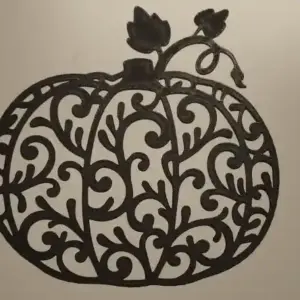 Fantasy pumpkin wall art