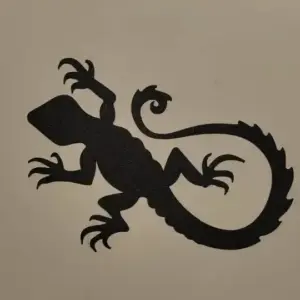 Gecko silhouette