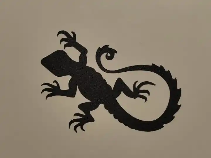 Gecko silhouette