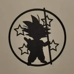 Goku silhouette