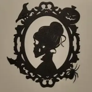 Halloween pumpkin wall art