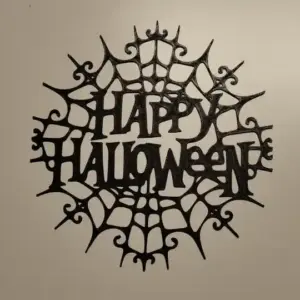 Happy halloween wall art