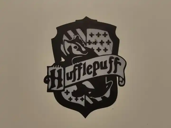 Harry potter hufflepuff wall art