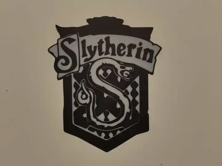 Harry potter slytherin wall art