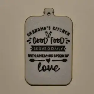 Kitchen ornament (love)