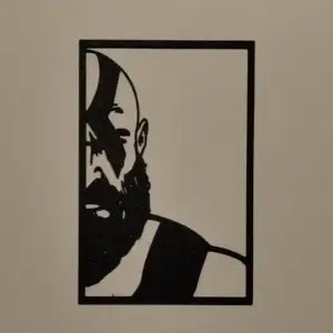 Kratos wall art