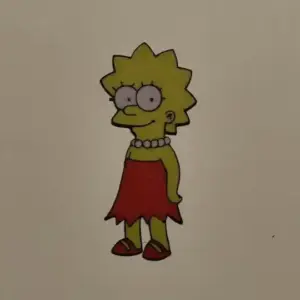 Lisa simpson wall art