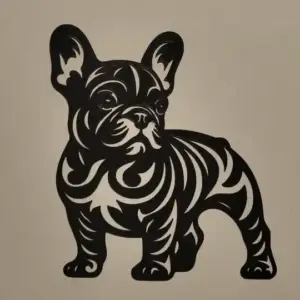 Litle dog wall art