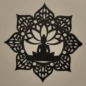 Lotus flower meditation