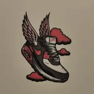 Nike air wing wall art