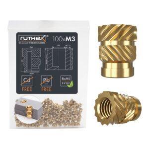 Threaded Insert M3 (100 pieces), M3x5.7