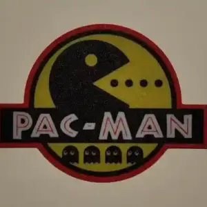 Pac-man wall art