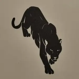 Panther wall art