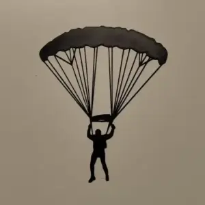 Parachute wall art