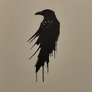 Raven silhouette