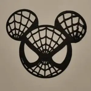 Spider-mickey wall art
