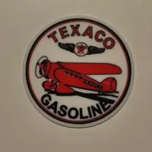 Texaco gasoline coaster