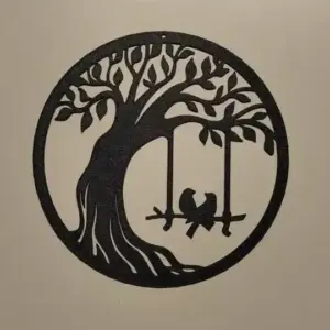 Tree of life with birds