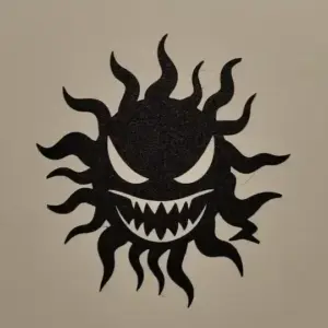 Venom sun wall art