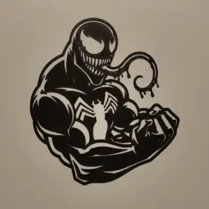 Venom wall art