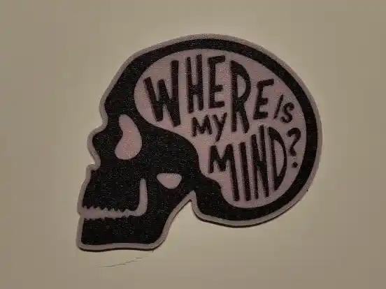 Where is my mind wall art