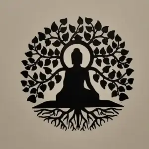 Yoga tree of life wall art