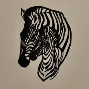 Zebras wall art